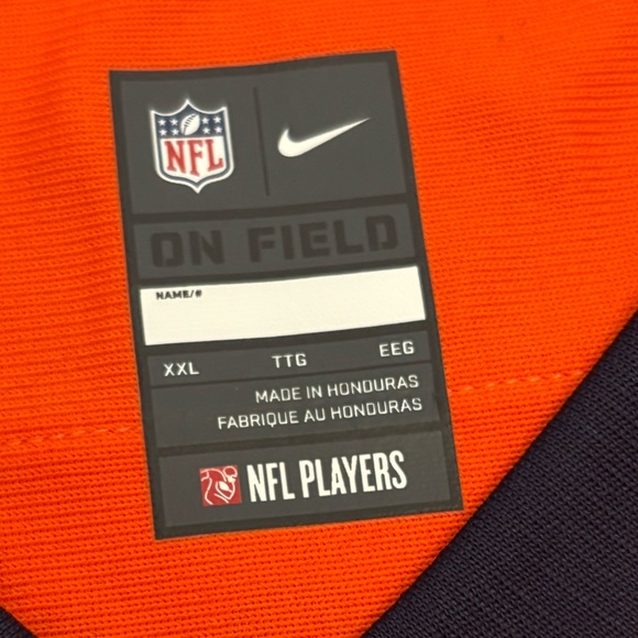 NWT - NFL Bronco On Field Russell Wilson #3 Jersey - Picture 8 of 12